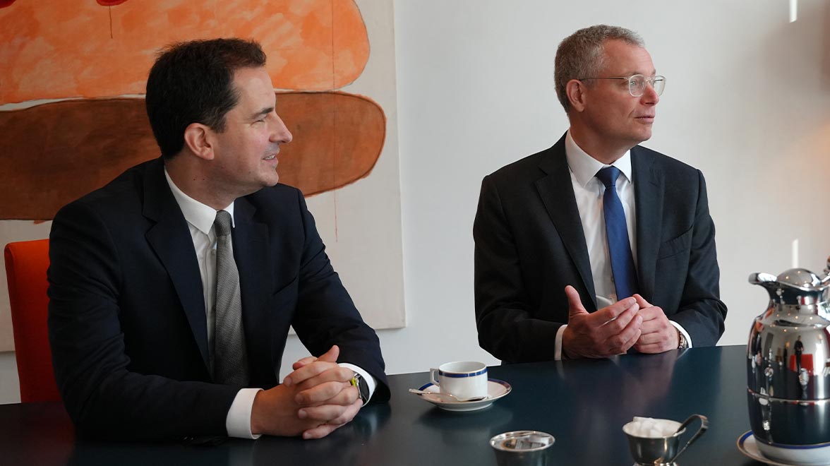 Doppelinterview mit Oliver Schmidt und Philip Schätzle Doppelinterview mit Oliver Schmidt und Philip Schätzle