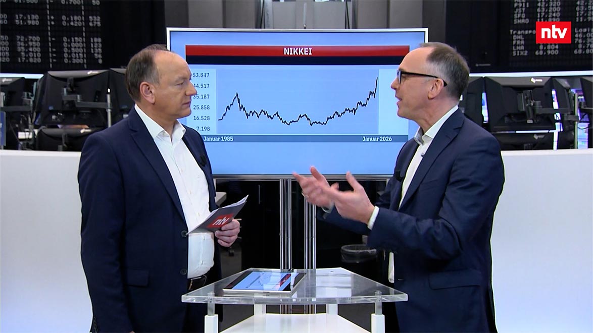 Edgar Walk im n-tv Interview mit Friedhelm Tilgen 