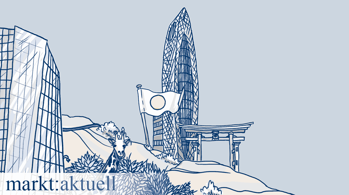 Illustration markt:aktuell  Japan 