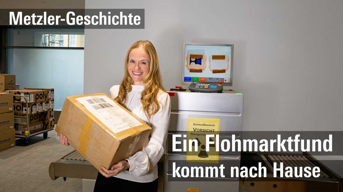 Video Ein Flohmarktfund kommt nach Hause